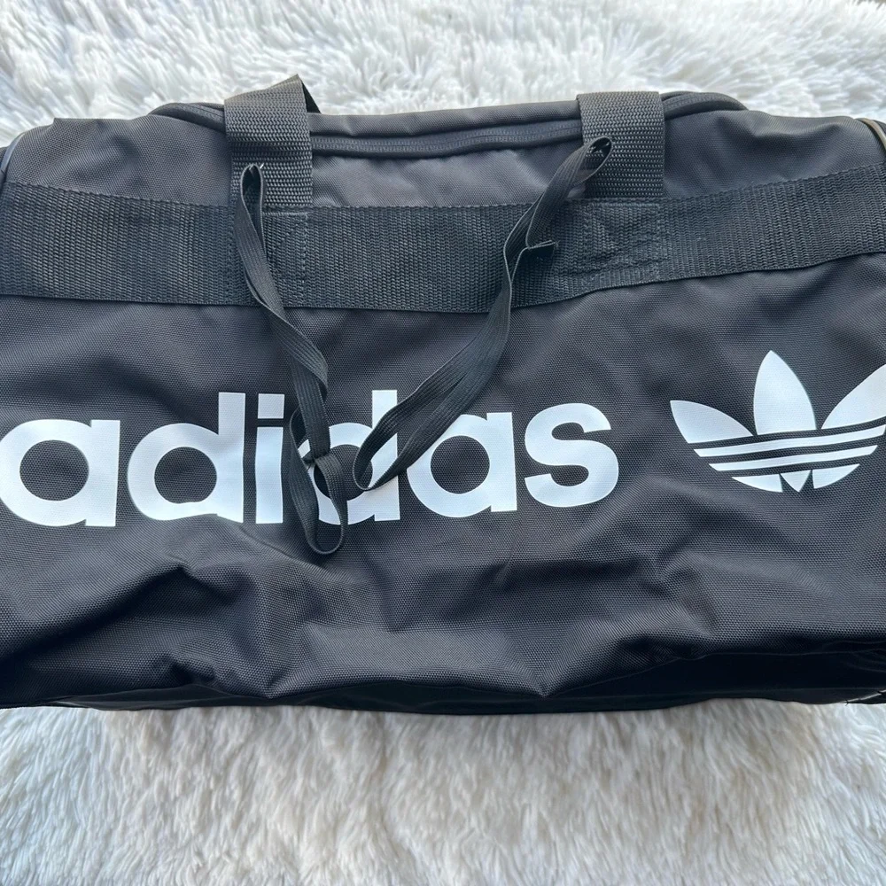 adidas Originals Black Santiago 2.0 Duffel Bag #CL5436